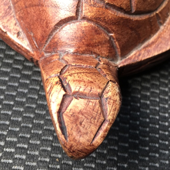 Wooden Turtle Decor - Picture 2 of 6